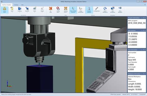 It uses Fanuc compatible programming in examples and provides CADCAM lathe and mill program examples accompanied by computer screen displays. . Fanuc milling programming